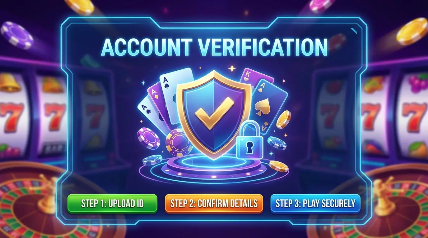 Verifiera konto hos Platina casino
