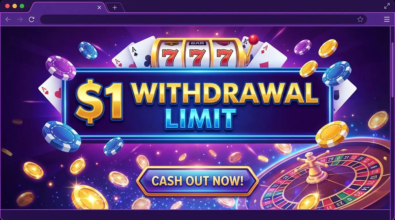 1 kr uttag hos Platina casino